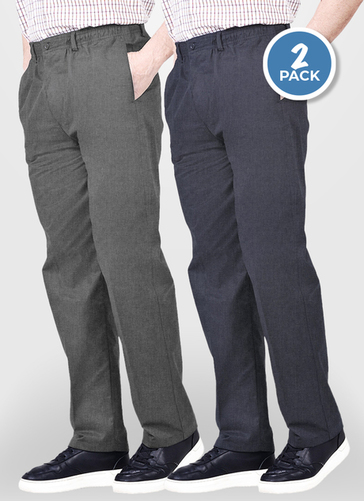 Buy Arrow Newyork Jackson Super Slim Fit Check Formal Trousers - NNNOW.com