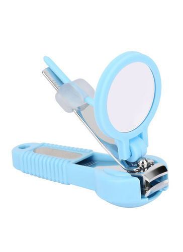 NAIL CLIPPER WITH MAGNIFYING GLASS