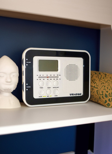 All-In-One Bedside Radio & Alarm Clock