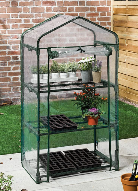 3 TIER COLD FRAME GREENHOUSE