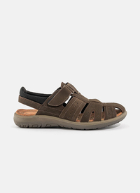 Leather Touch Fastening Sandal 