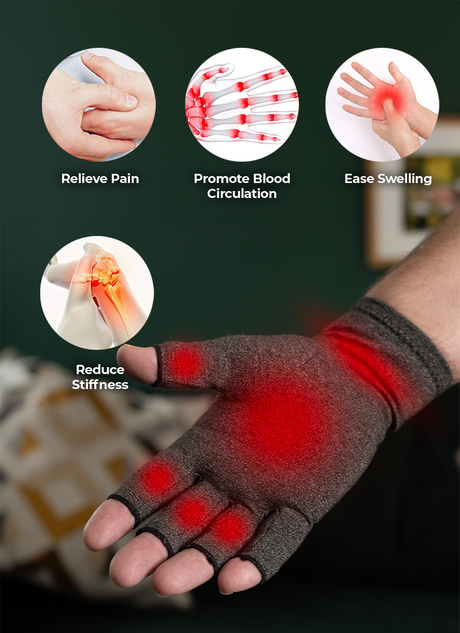 ATHRITIC COMPRESSION GLOVES