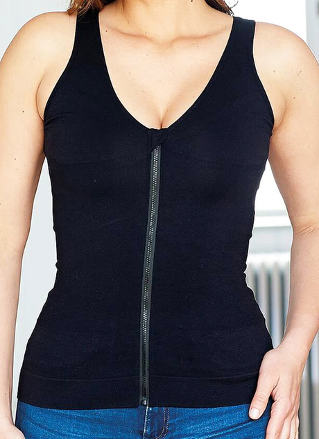 Slimming Vest with Zipper