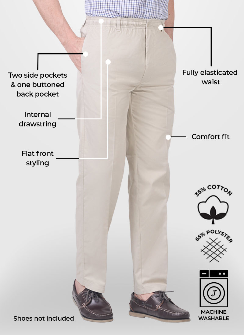 Inverness Tapered Trouser Olive | Kestin Mens Trousers – Dales Tourism