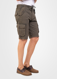 Drawstring Waist Cargo Short 