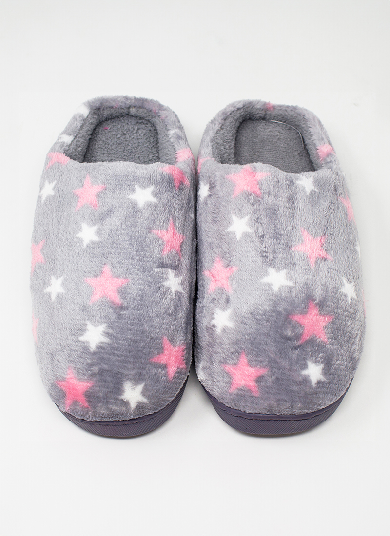 Ladies Star Print Design Slippers