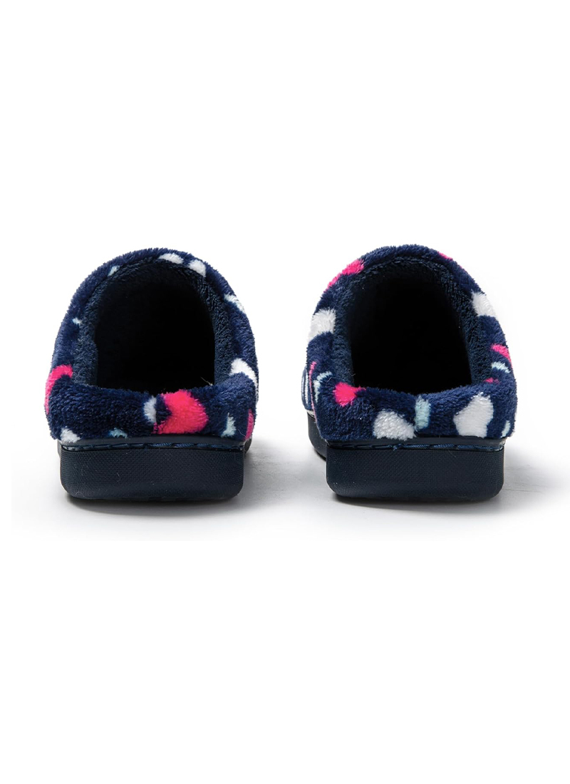 Ladies Heart Design Slippers