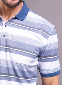 HORIZONTAL DESIGN POLO SHIRT 