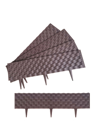 Flexible Faux Rattan Garden Fence Pack of 4