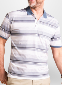 HORIZONTAL DESIGN POLO SHIRT 