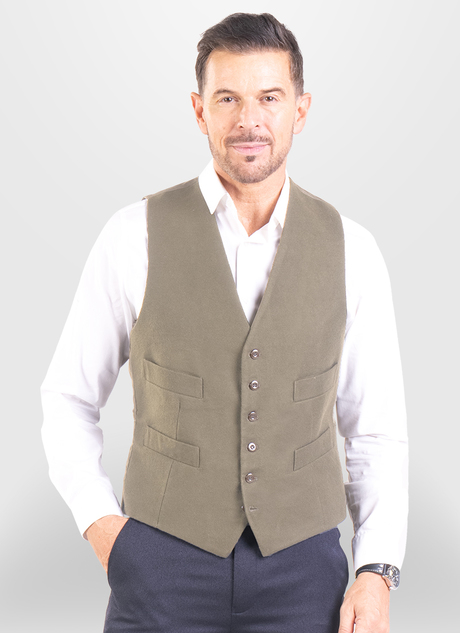 COTSWOLD MOLESKIN WAISTCOAT